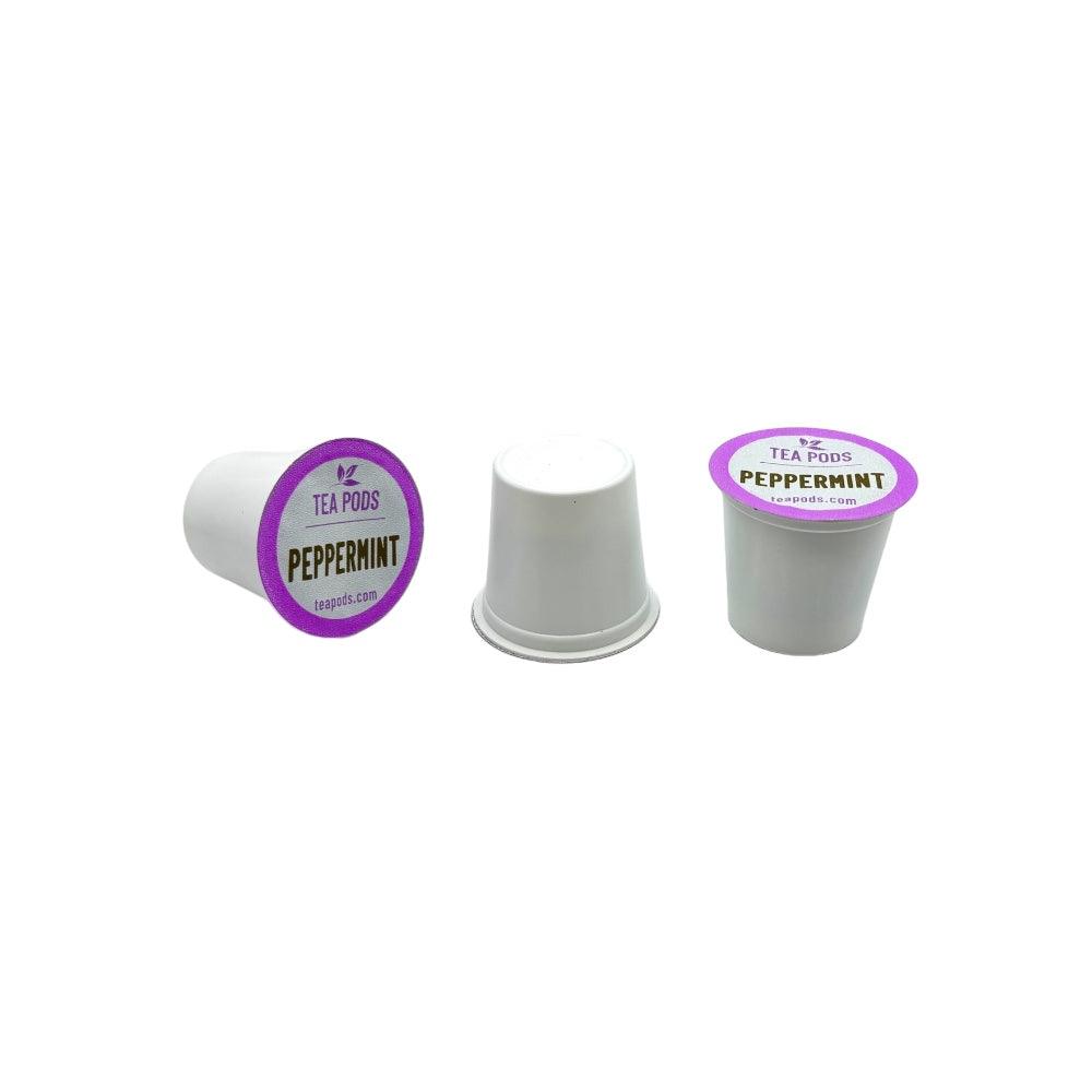 Peppermint tea capsules K-Cup compatible
