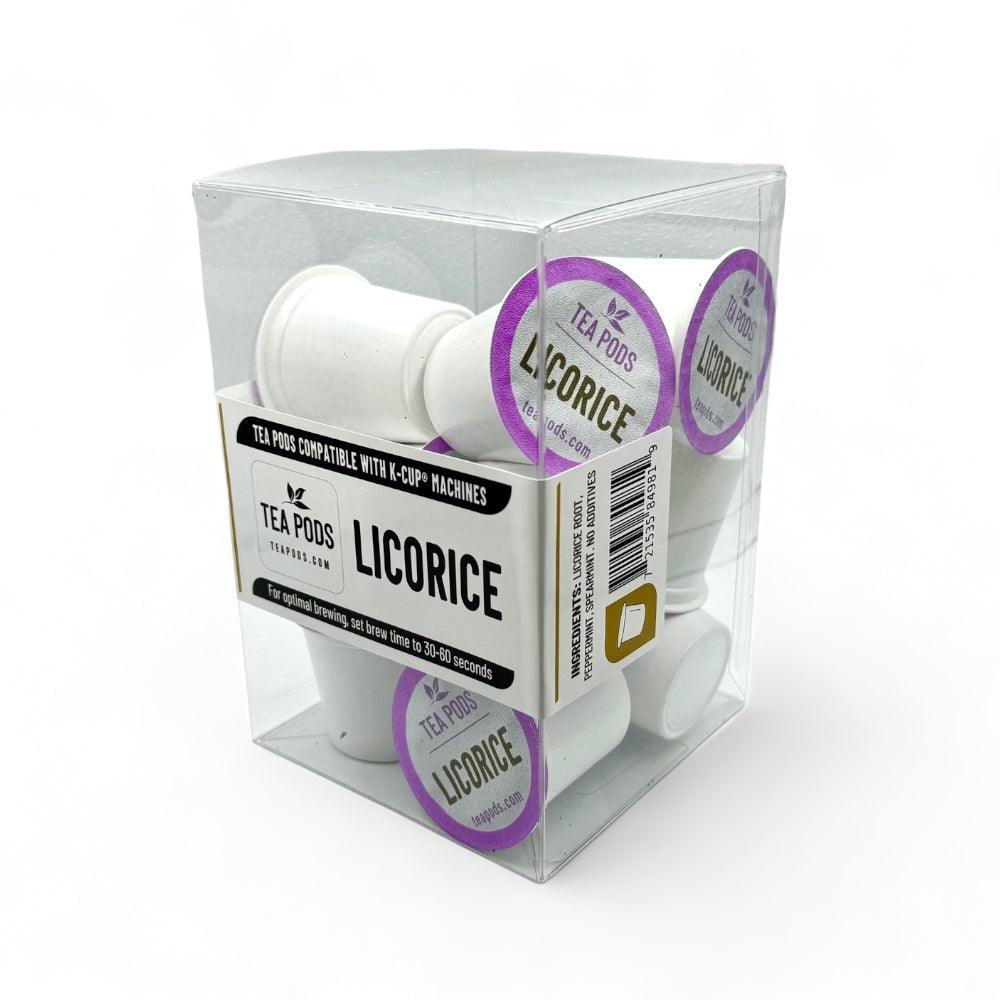 Licorice tea capsules K-Cup compatible