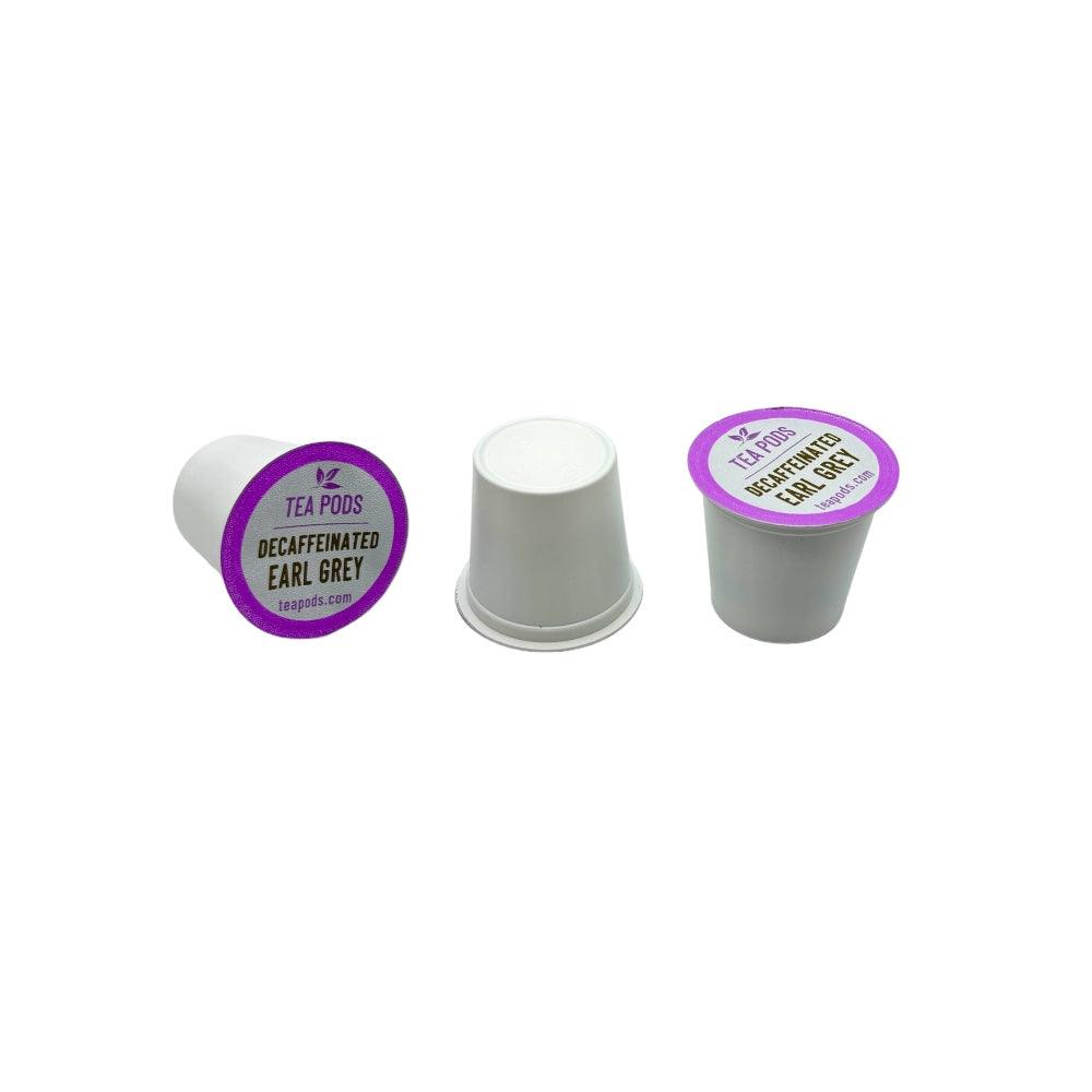 Decaffeinated Earl Grey tea capsules K-Cup compatible