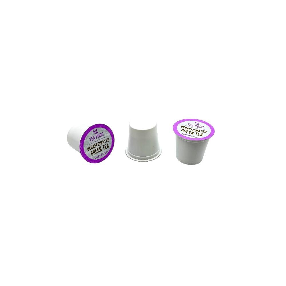 Decaffeinated Green tea capsules K-Cup compatible