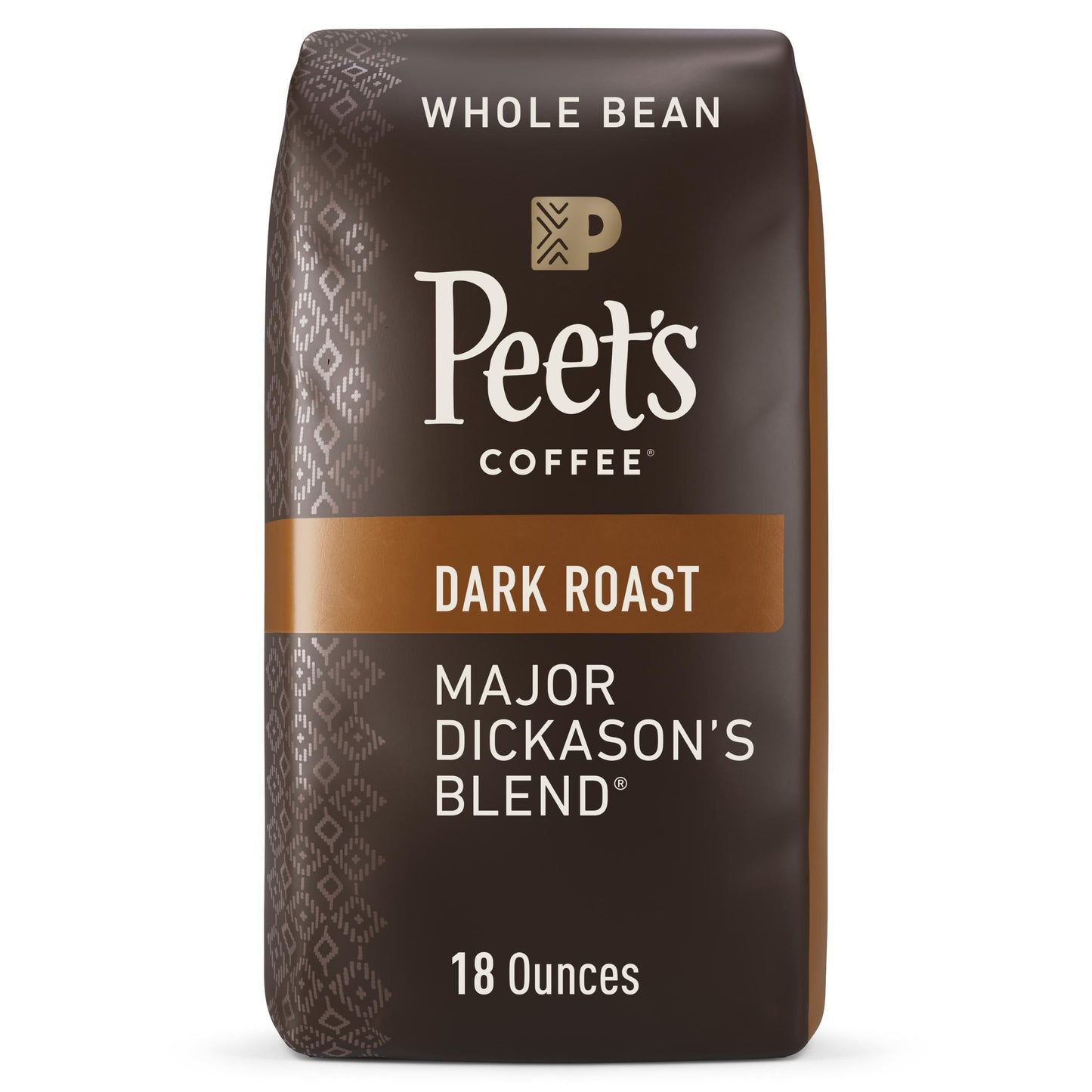 Major Dickason'S Blend Whole Bean Coffee, Premium Dark Roast Coffee Beans, 100% Arabica, 18 Oz
