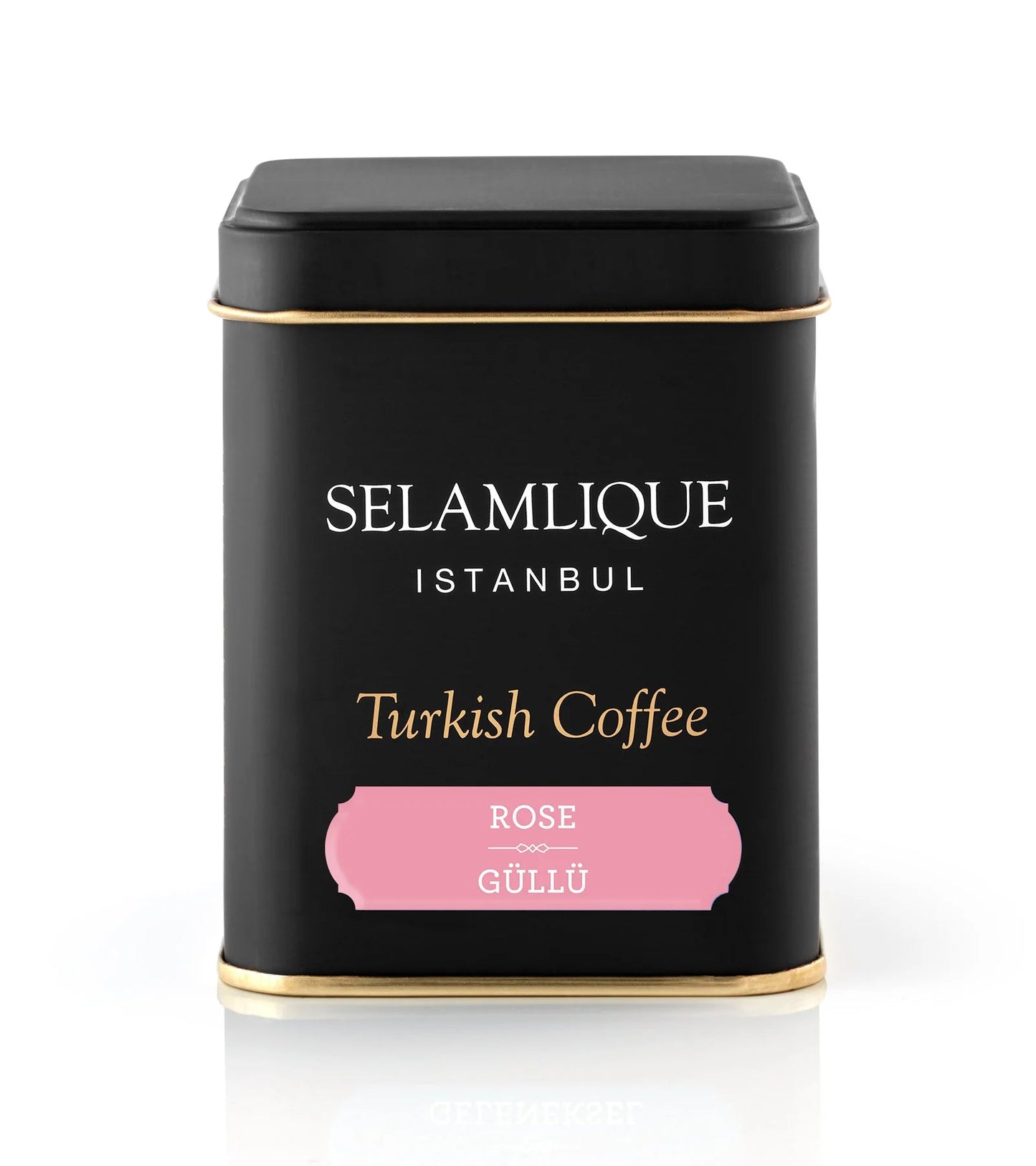 Selamlique Rose Flavoured Ground Turkish Coffee – 125g Box