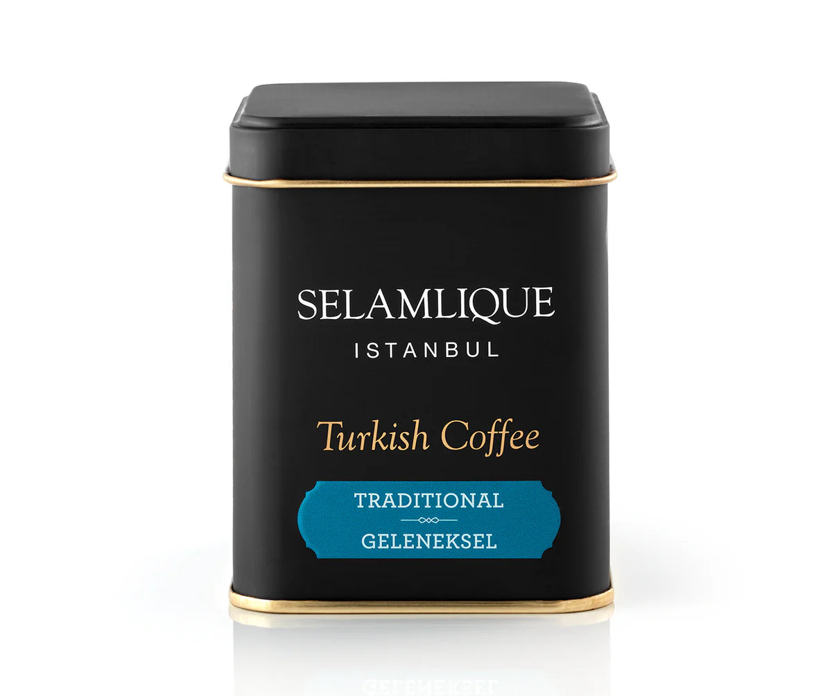 Selamlique Traditional Ground Turkish Coffee – 125g Box