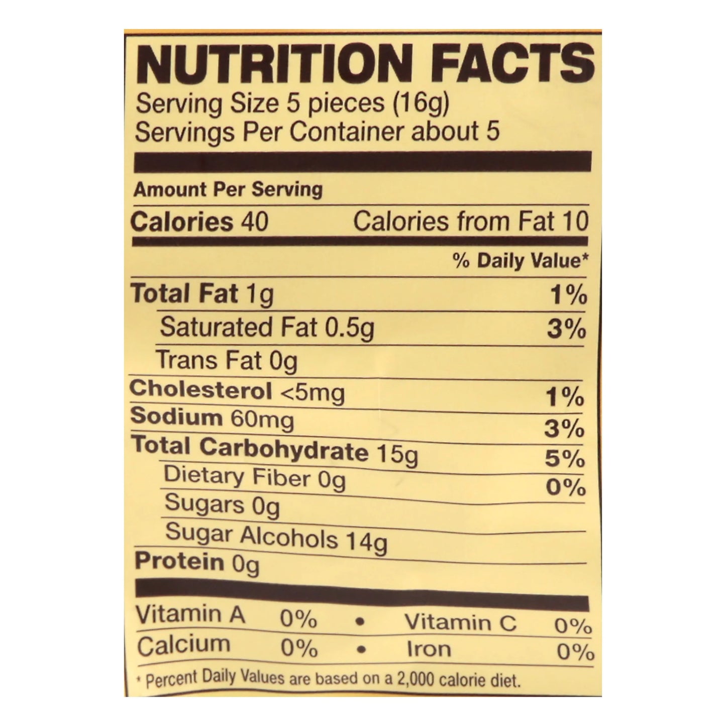 Werthers Original Hard Sugar Free Caramel Coffee Candy, 2.75 Oz