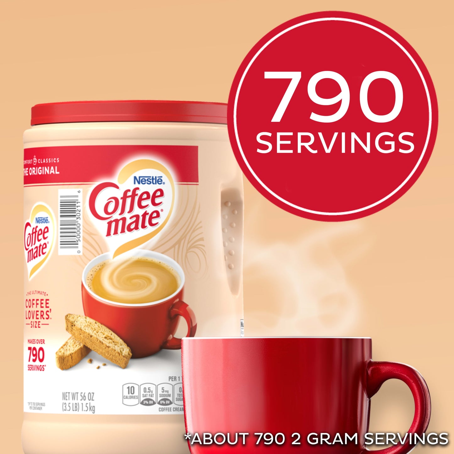 Coffee Mate Original Powdered Coffee Creamer 56.015 Oz