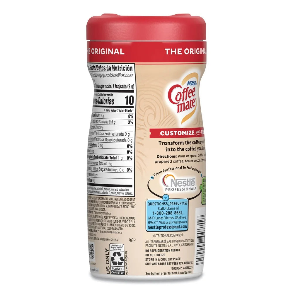 NESTLE Coffee Mate Coffee Creamer the Original Powder Creamer 11 Oz. Canister