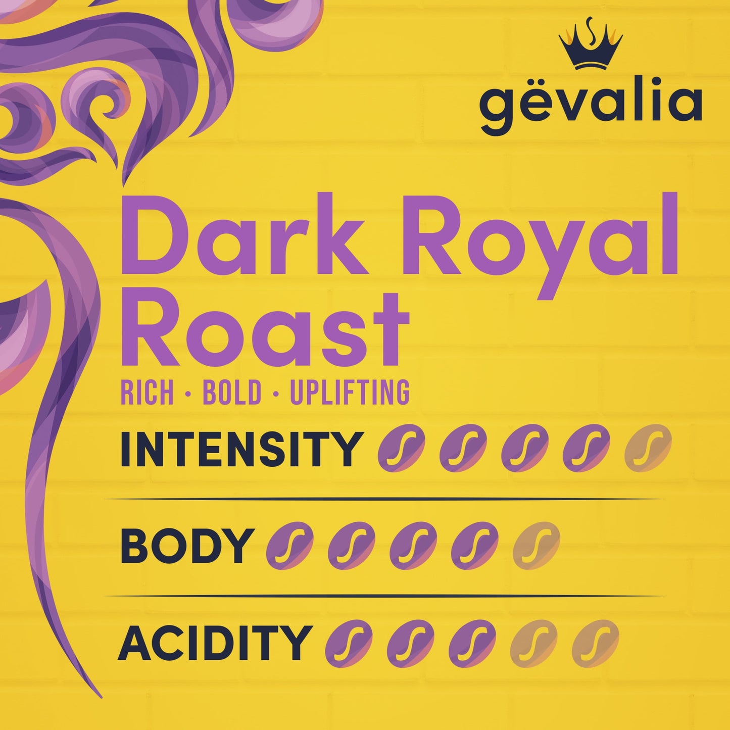 Dark Royal Roast Coffee K-Cup Coffee Pods, 24 Ct Box
