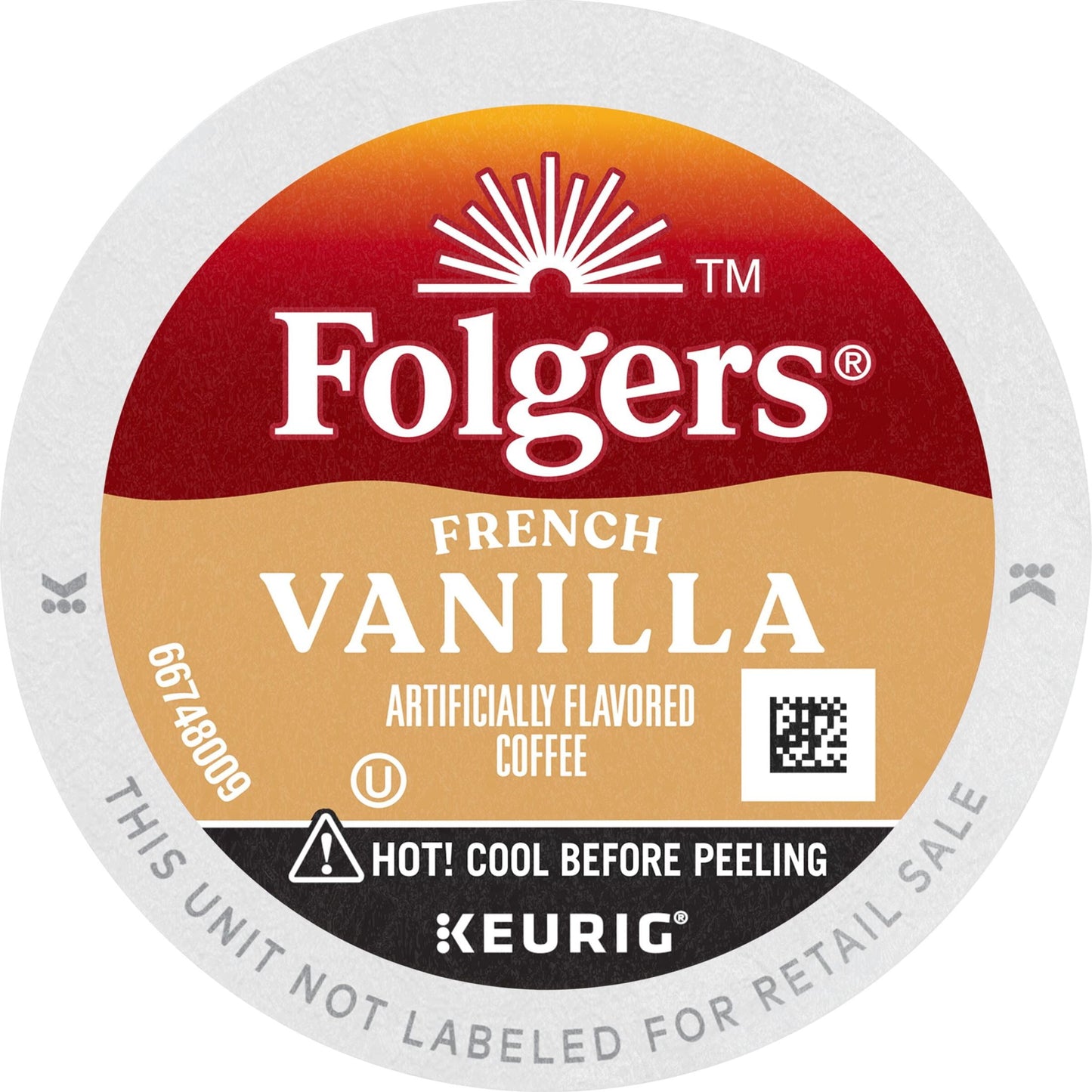 French Vanilla Artificially Flavored Coffee, Mild Roast, Keurig K-Cup Pods, 24 Count Box