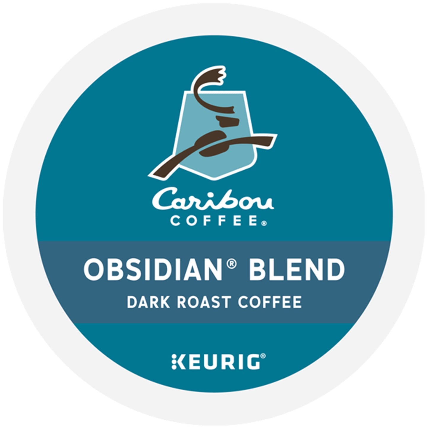 Coffee, Obsidian Blend Dark Roast K-Cup Coffee Pods, 24 Count
