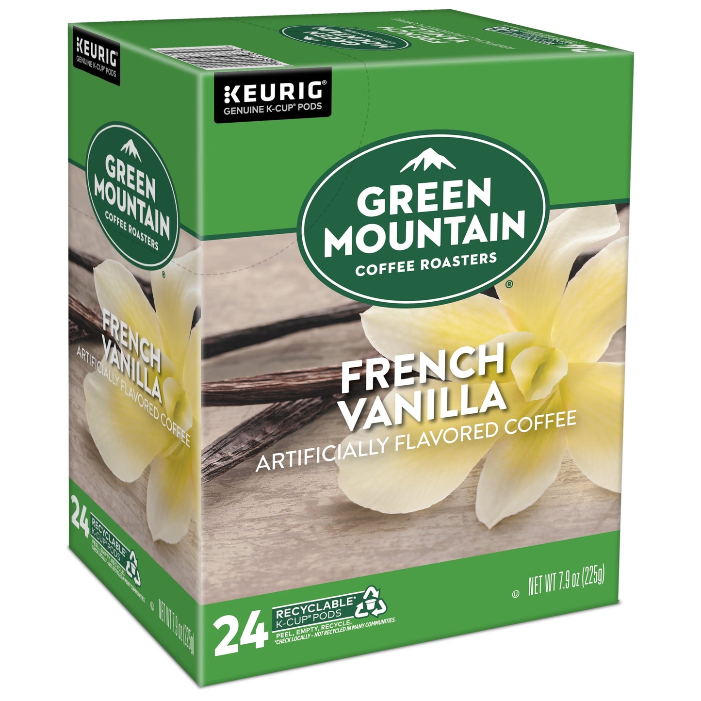 , French Vanilla Light Roast K-Cup Coffee Pods, 24 Count
