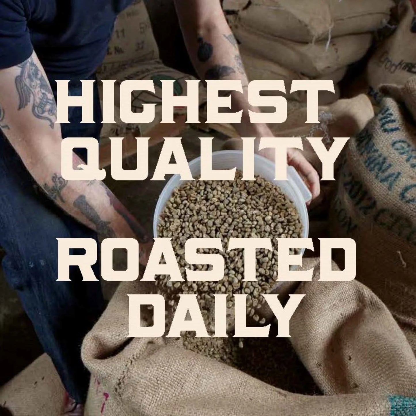 Coffee Roasters Hair Bender Blend Whole Bean Coffee, Premium Medium Roast Coffee Beans, Hand Roasted, 100% Arabica, 12 Oz
