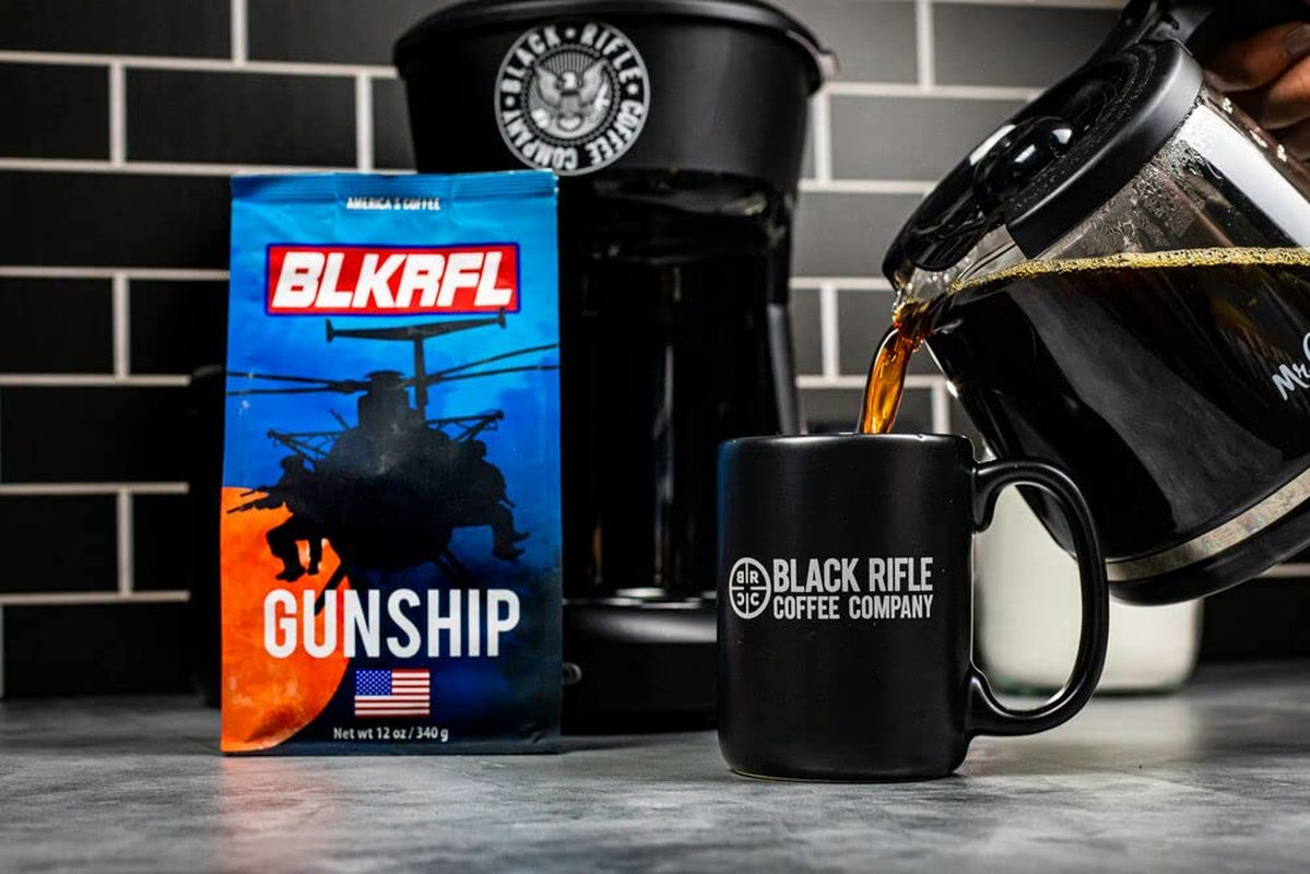 Gunship Roast, Light Roast Ground Coffee, 12 OZ Bag