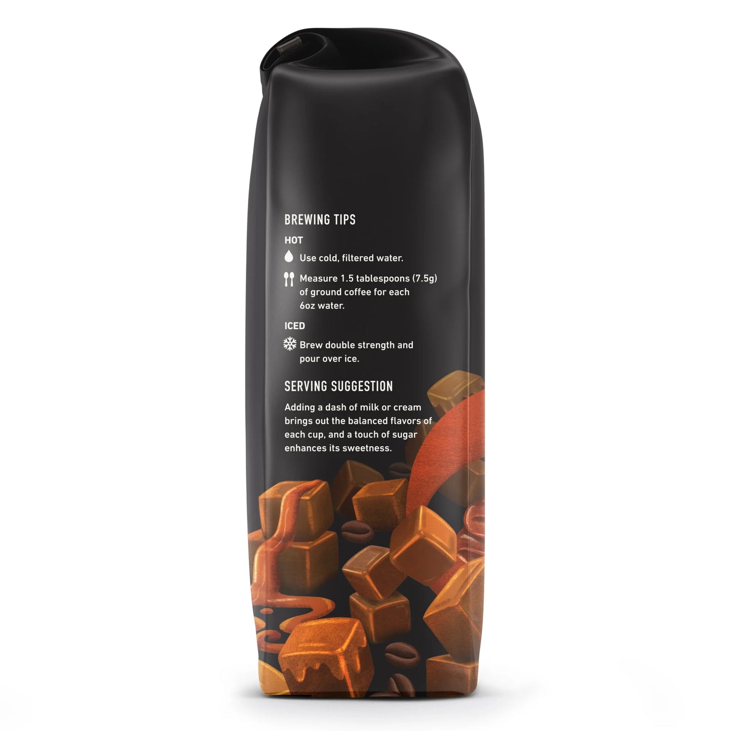 Caramel Brûlée Flavored Coffee, Ground, 10 Oz Bag