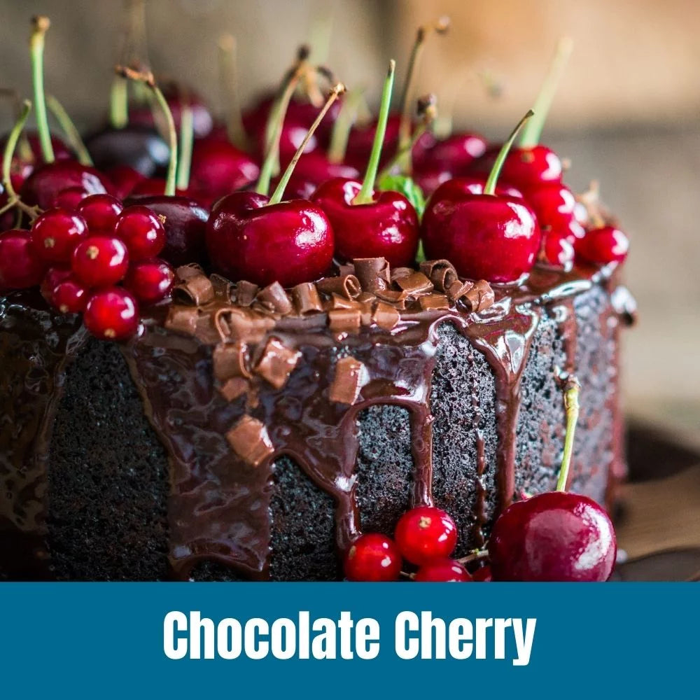 Door County Coffee Chocolate Cherry Decaf, Chocolate & Cherry Flavored Specialty Coffee, Decaf Medium Roast, Ground, 10Oz Bag