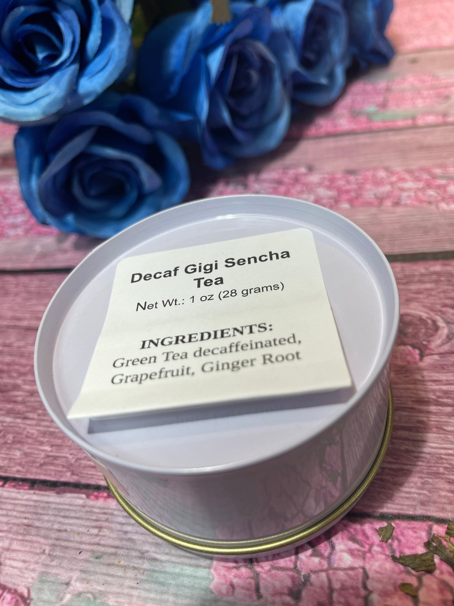 Decaf Gigi Ginger Japanese Sencha and Ginger Tea