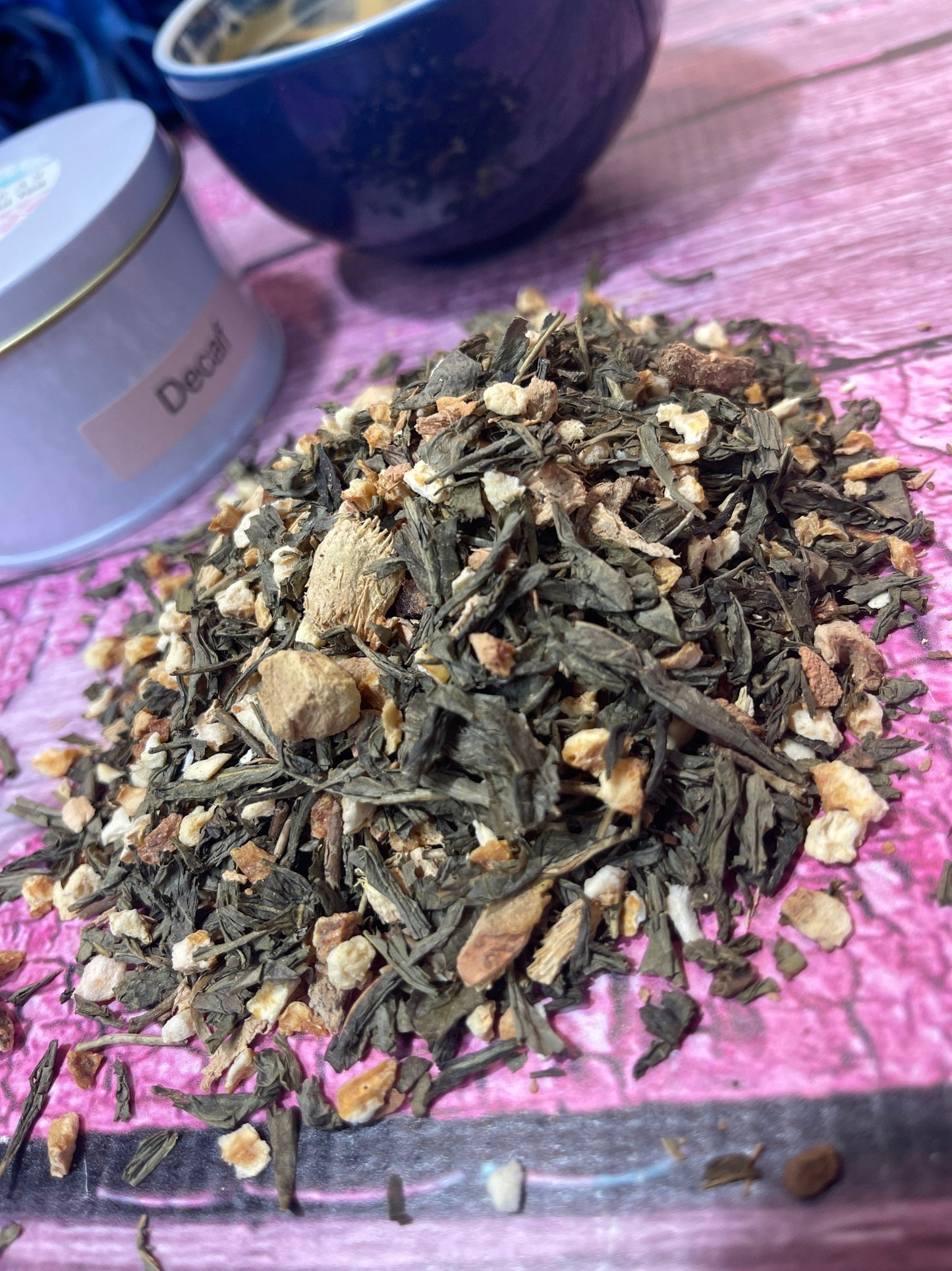 Decaf Gigi Ginger Japanese Sencha and Ginger Tea