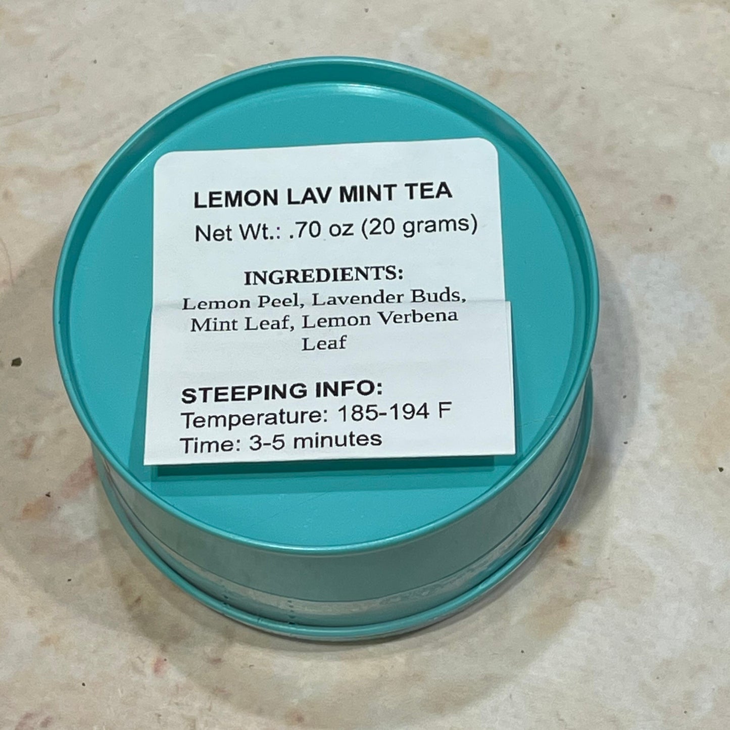 Lemon Lav Mint Loose Leaf Tea No Caffeine