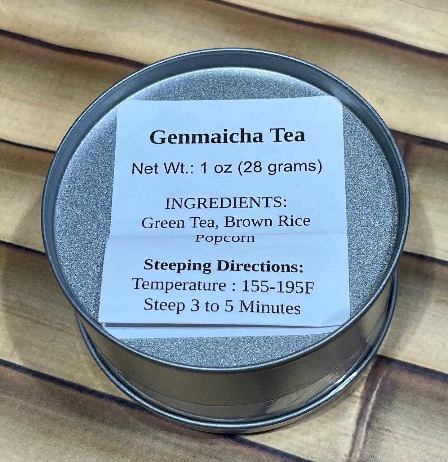 Genmaicha Tea Green Sencha with Popcorn and Rice