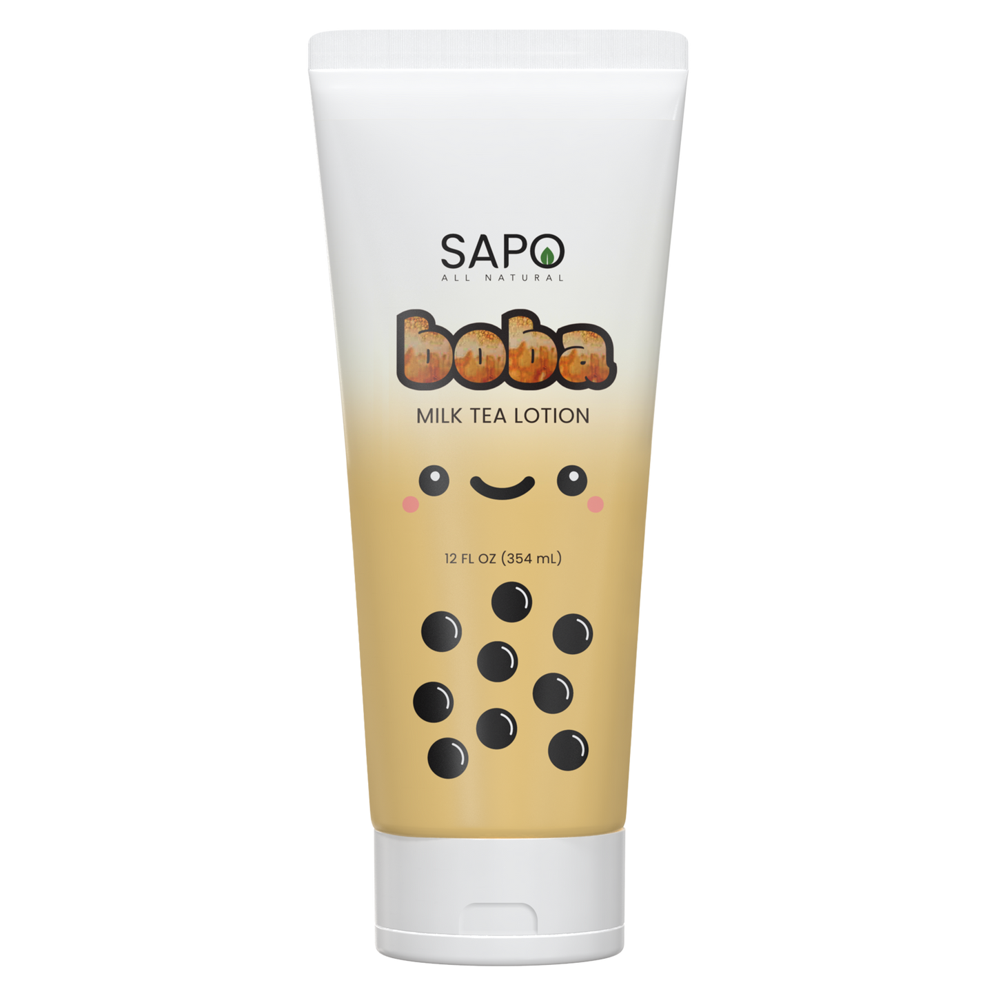 Sapo All Natural Boba Milk Tea Lotion with Aloe, Vitamin E &