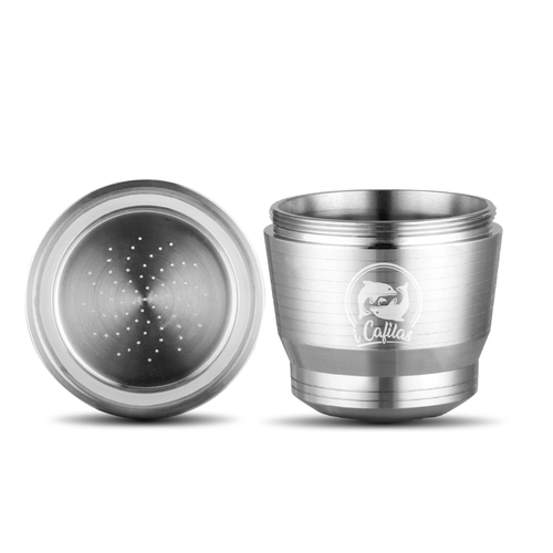 Reusable Coffee Capsule Stainless Steel Espresso Cup Filter