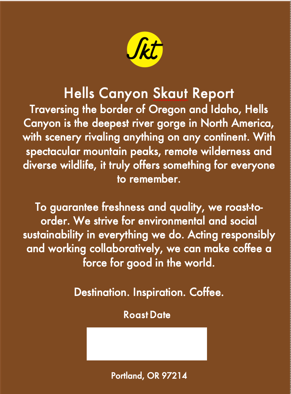 Hells Canyon | Ethiopia | Medium Roast