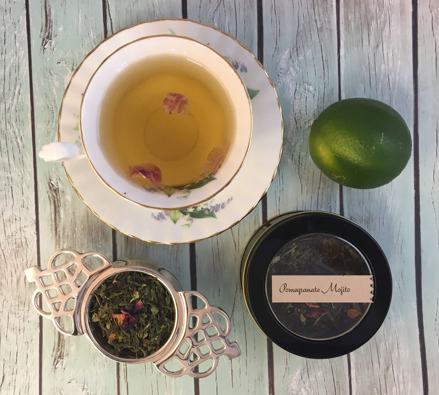 Pomegranate Mojito Tea