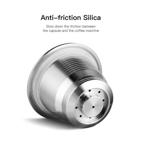 Reusable Coffee Capsule Stainless Steel Espresso Cup Filter