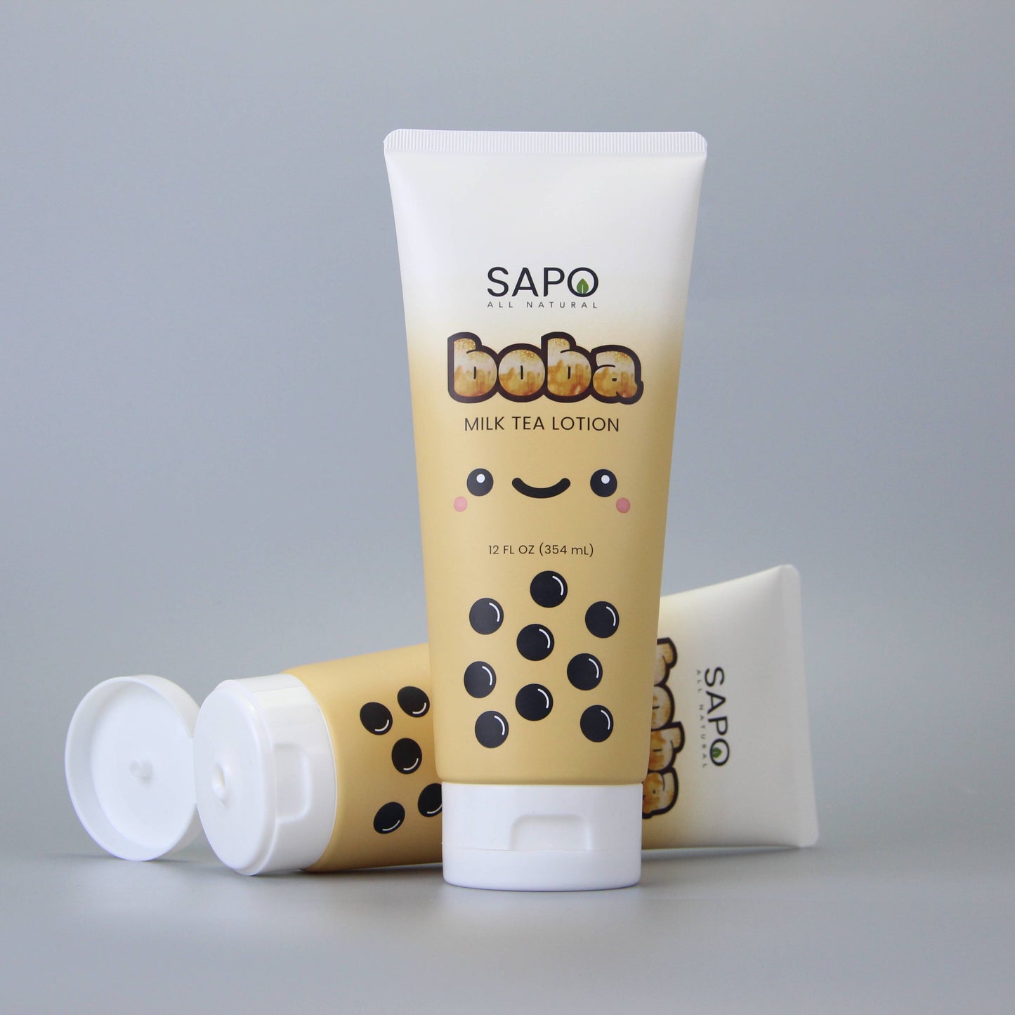 Sapo All Natural Boba Milk Tea Lotion with Aloe, Vitamin E &