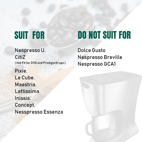 Reusable Coffee Capsule Stainless Steel Espresso Cup Filter