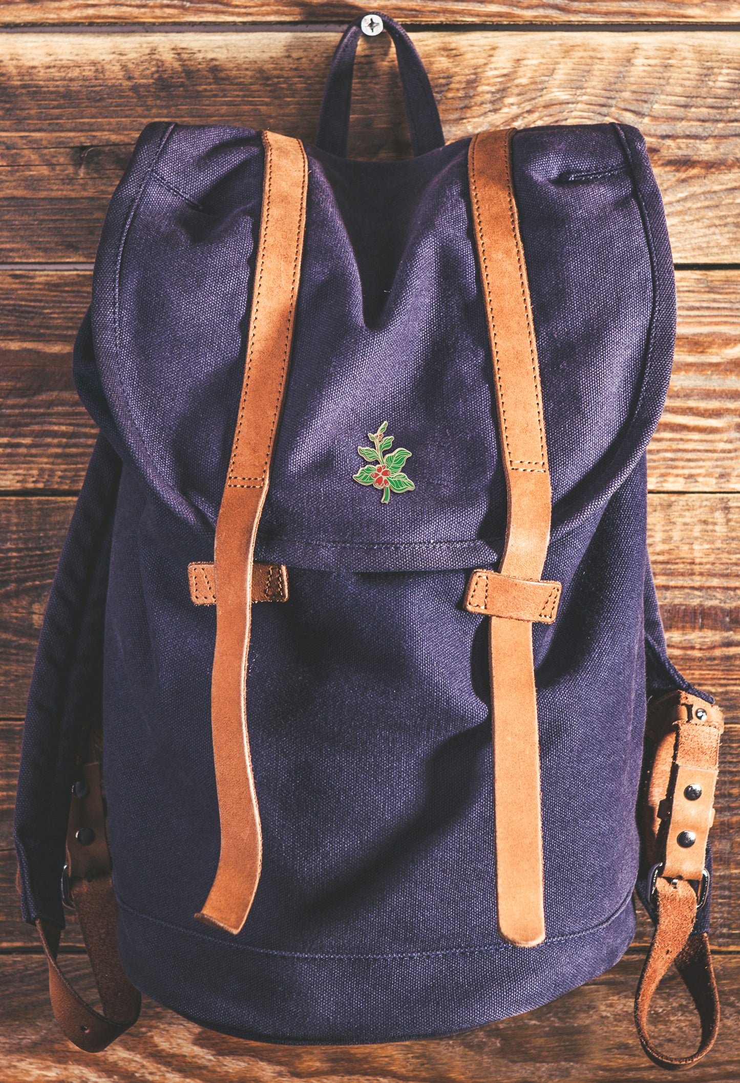 Coffee Berry – Coffee Branch Lapel Pin Enamel Pin