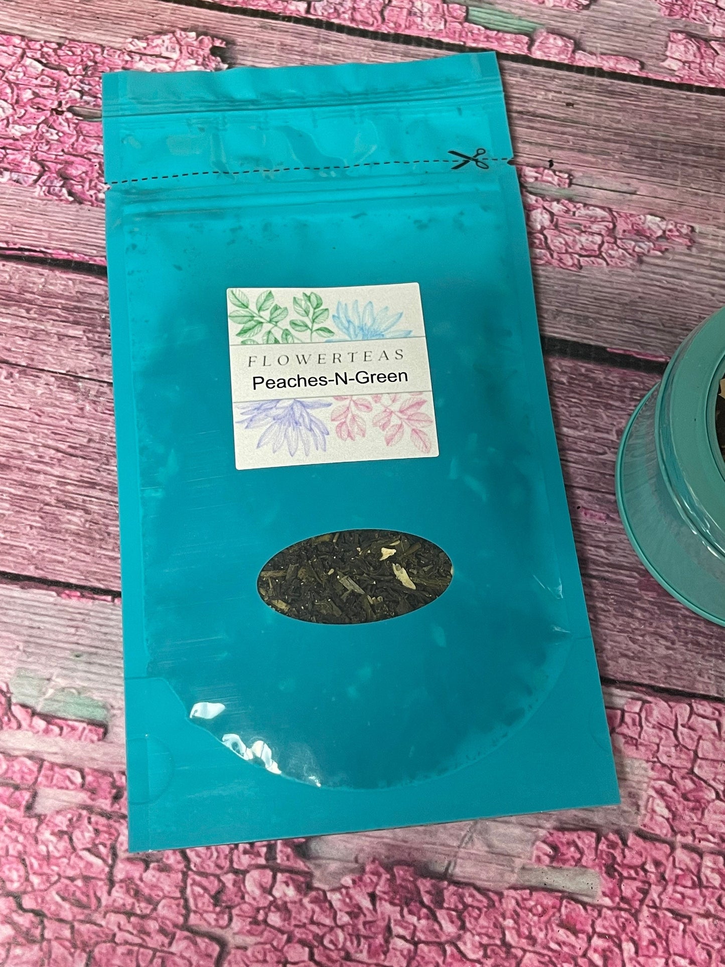 Peaches N Green Tea