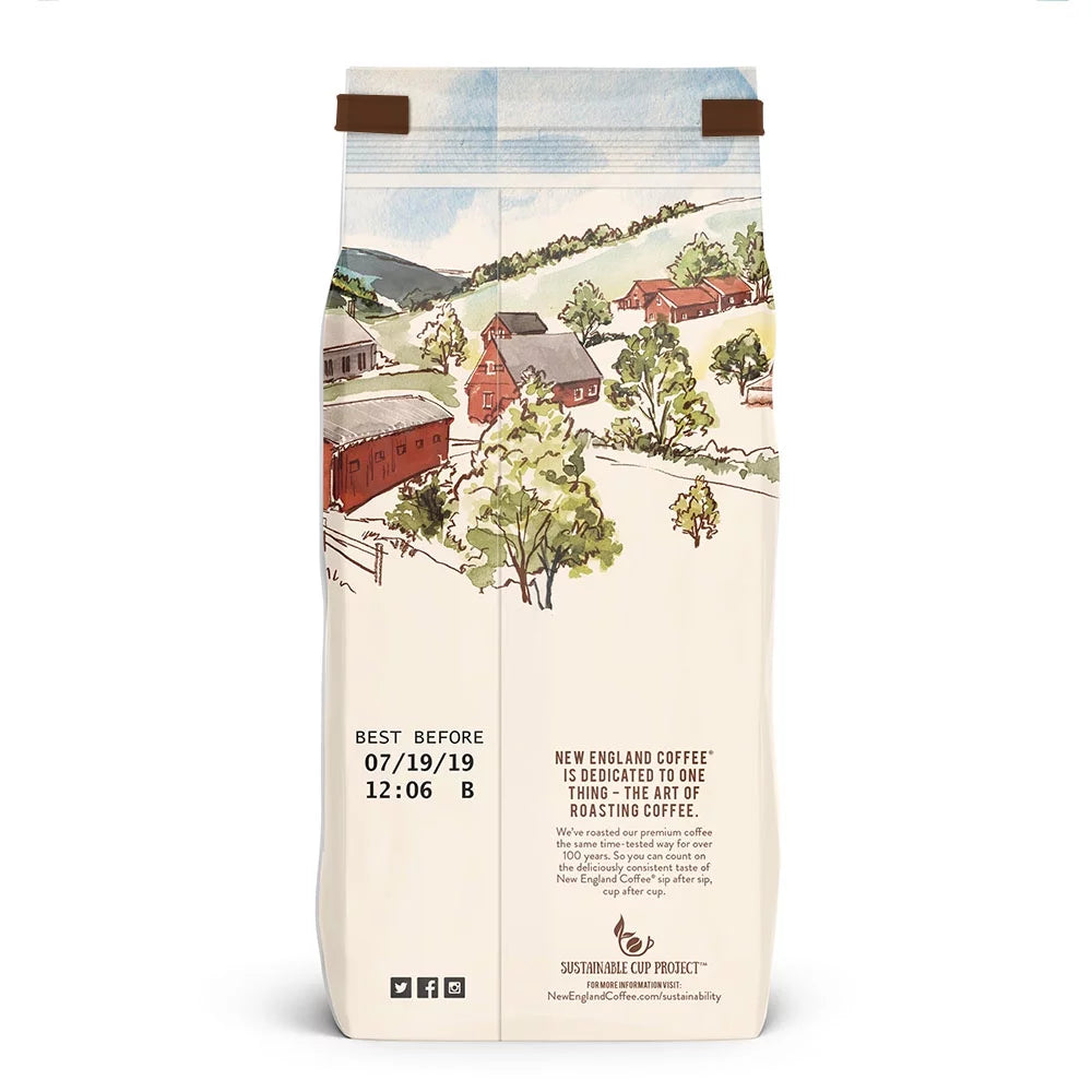 (2 Pack) Breakfast Blend Ground Coffee, 24 Oz, Bag