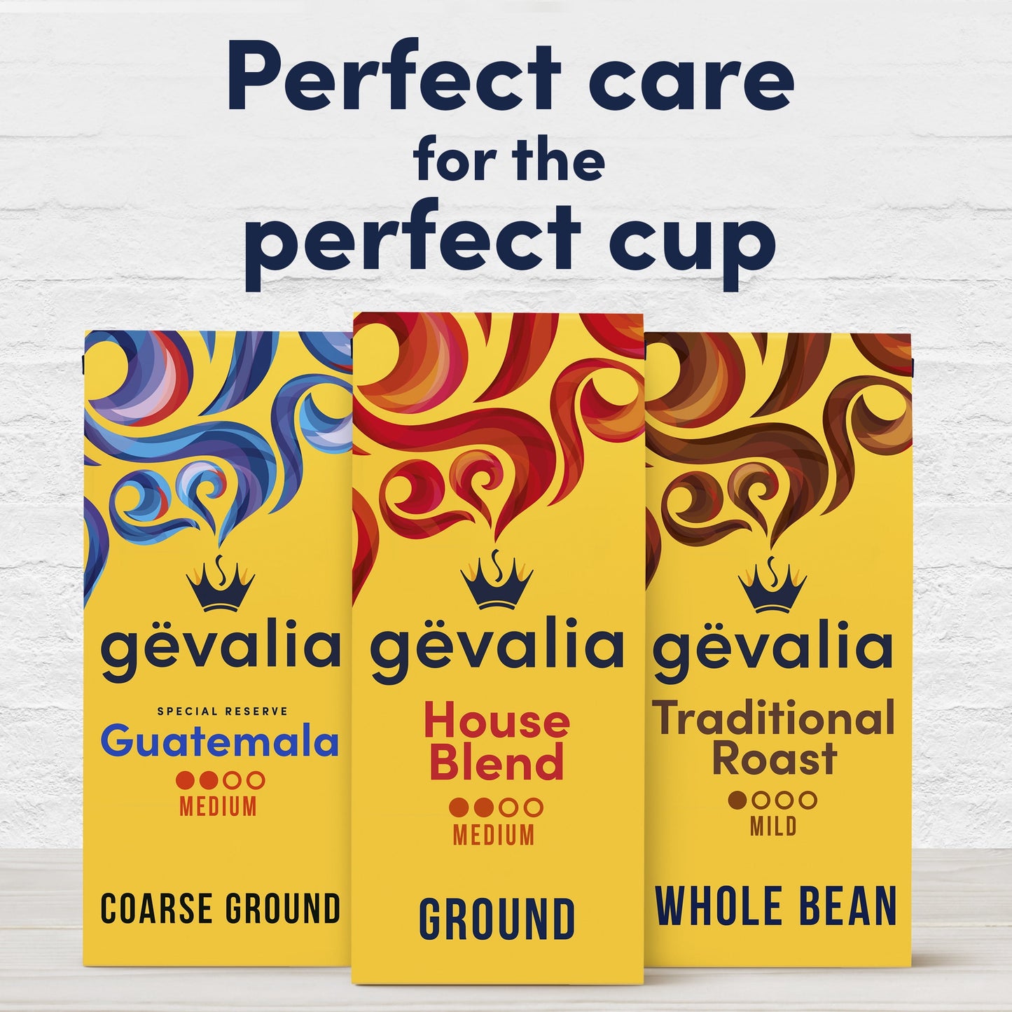 (2 Pack) House Blend Ground Coffee, Caffeinated, 12 Oz Bag