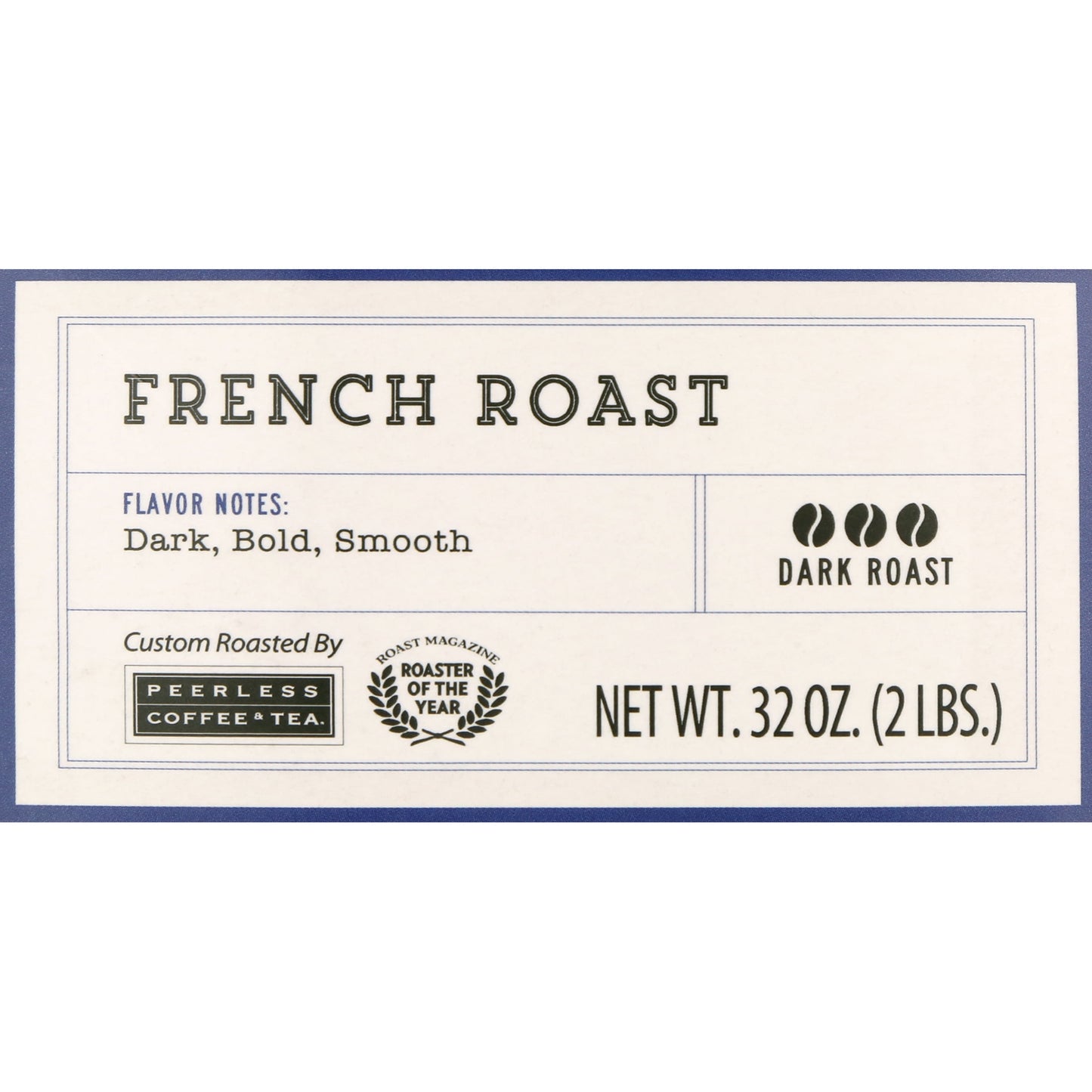 Coffee French Medium Roast Whole Bean Coffee, 32 Oz, Bag