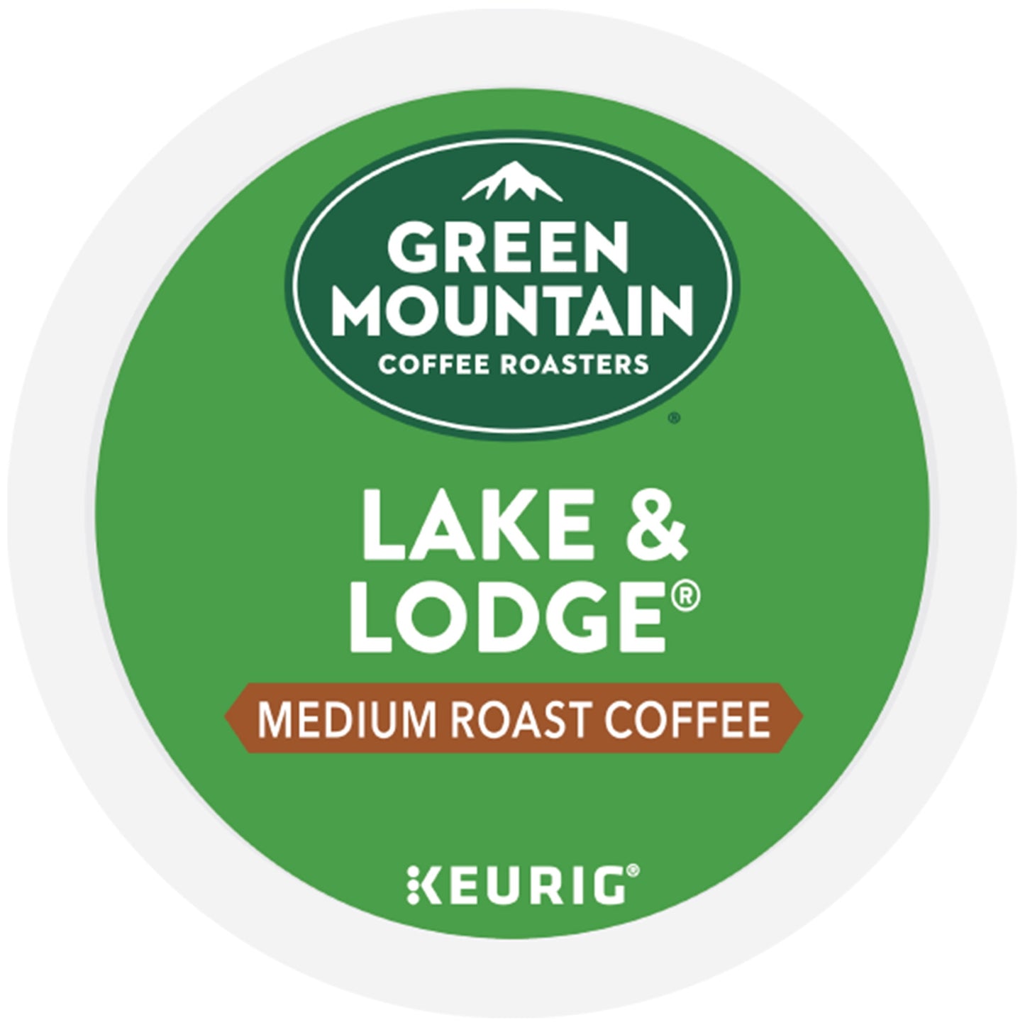 Green Mountain Coffee Lake & Lodge K-Cup Pods, Medium Roast, 24 Count for Brewers
