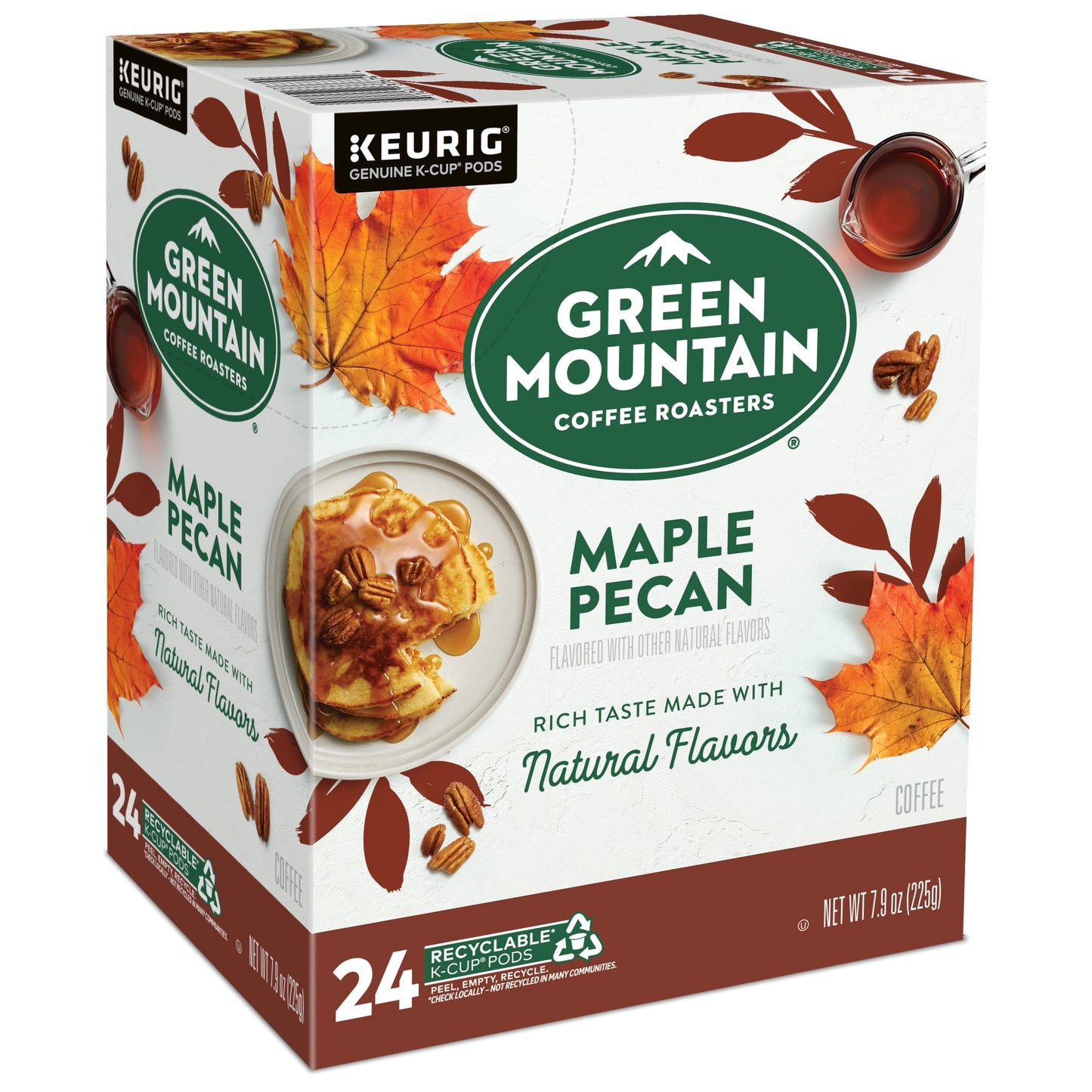 , Maple Pecan Light Roast K-Cup Coffee Pods, 24 Count