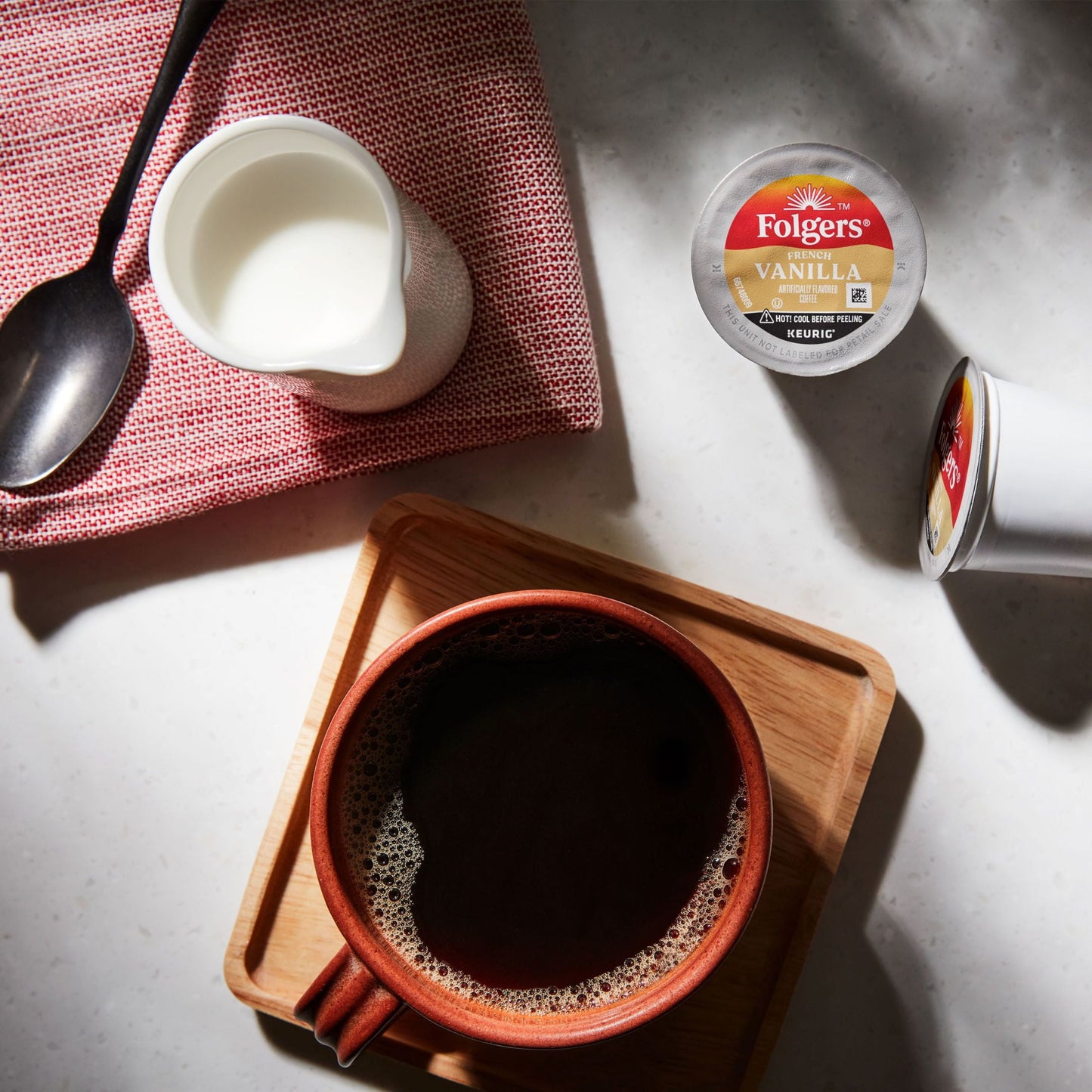French Vanilla Artificially Flavored Coffee, Mild Roast, Keurig K-Cup Pods, 24 Count Box