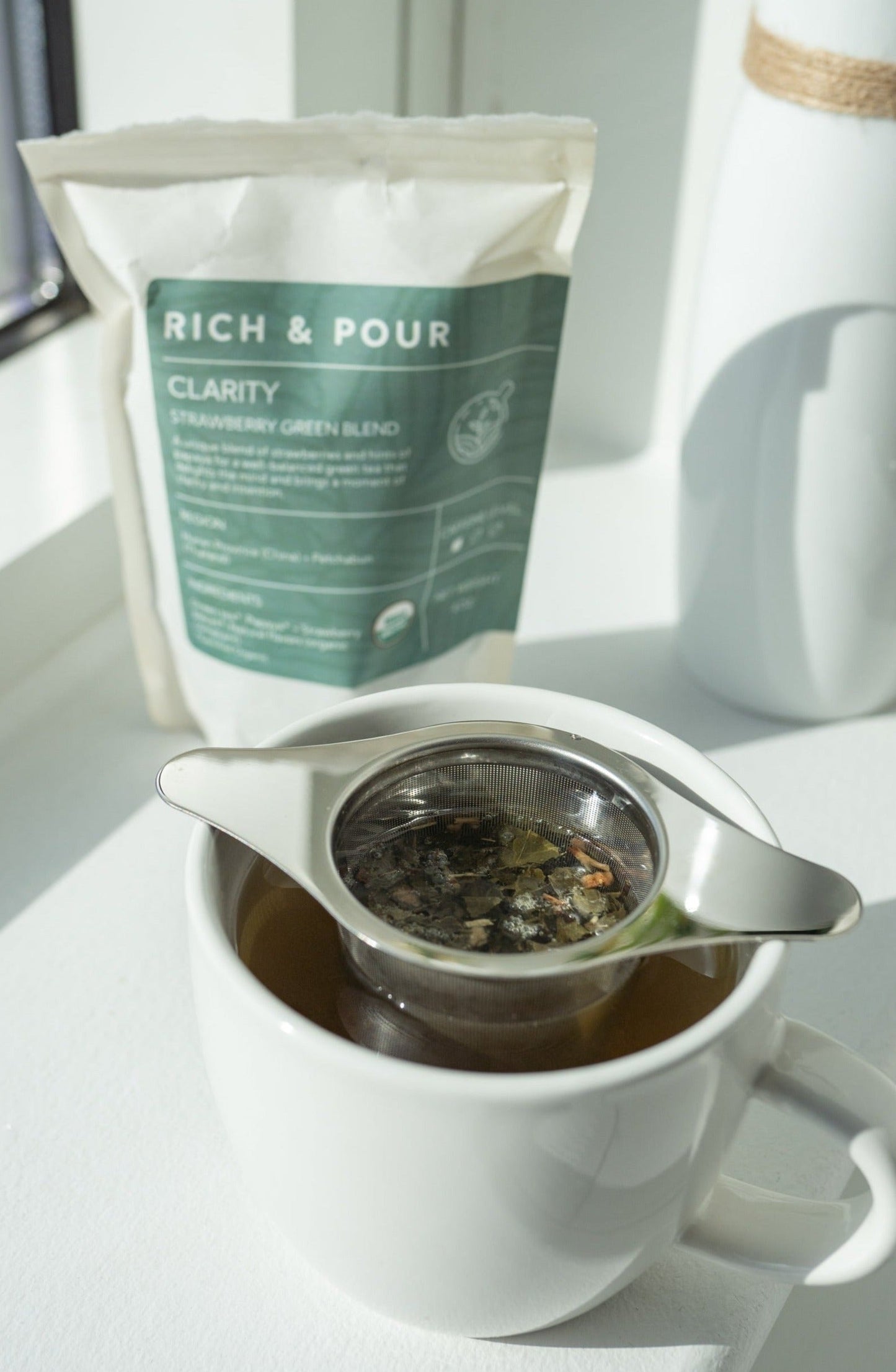 Stainless Steel Tea Infuser Mesh Strainer for Loose Leaf Tea