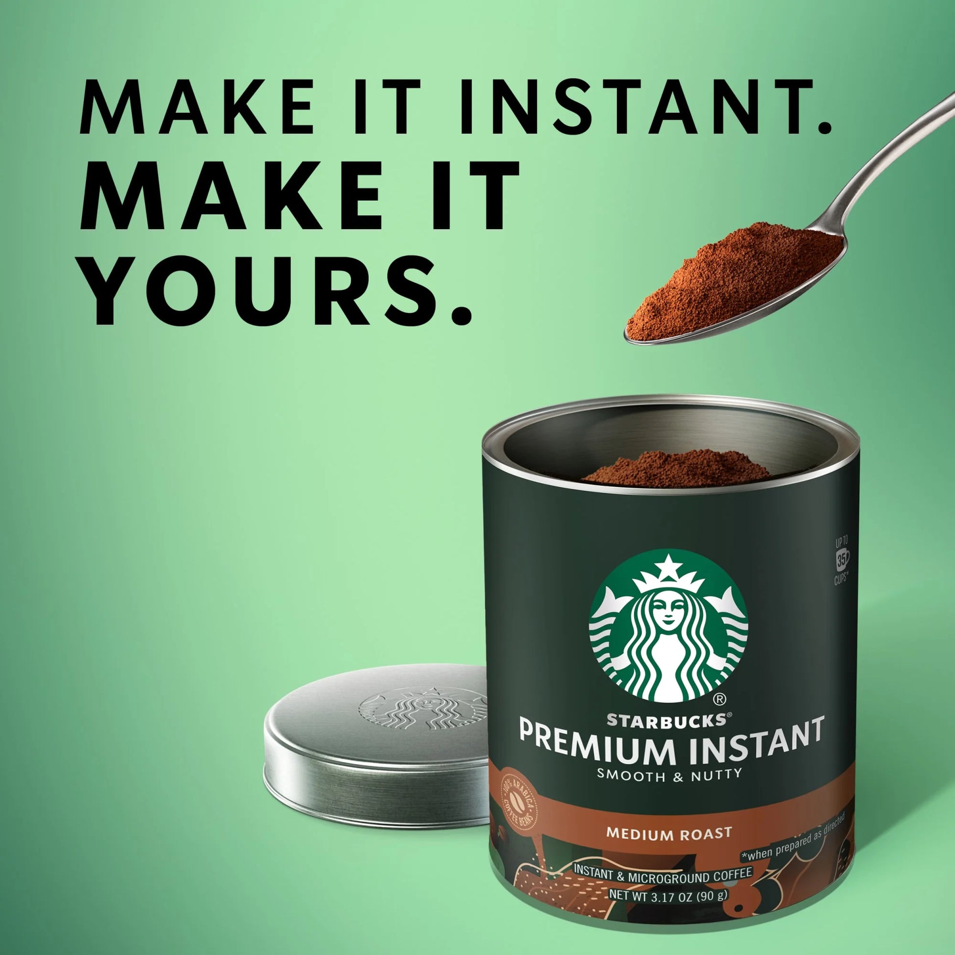 Premium Medium Roast Instant Coffee, 3.17 Oz