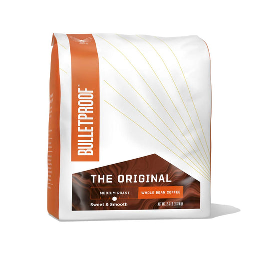 Original Medium Roast Whole Bean Coffee, 40 Ounces, 100% Arabica Coffee Sourced from Guatemala, Colombia & El Salvador