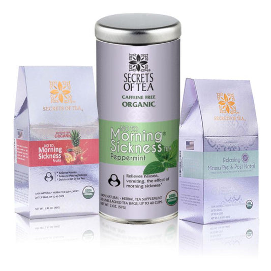 Pregnancy Morning Sickness Tea - Fruits + Stress Relief Tea: Relaxing