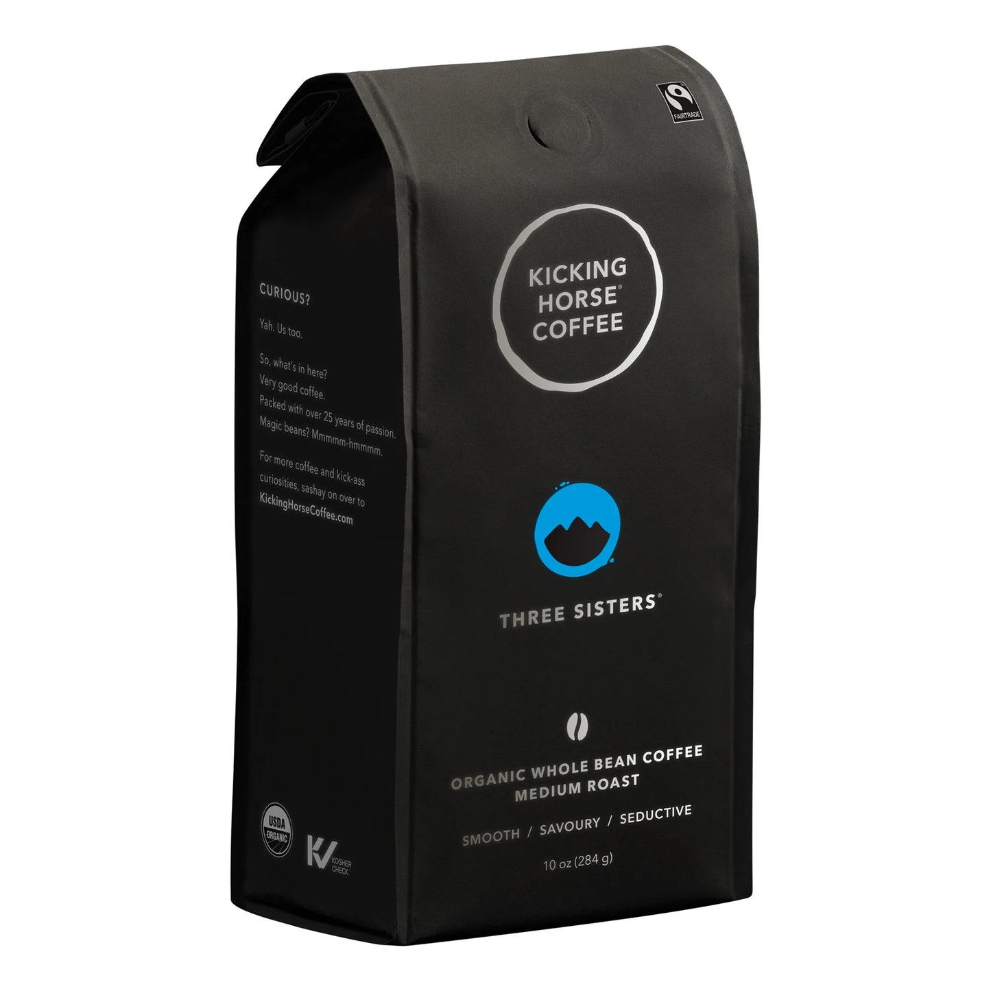 , Three Sisters Whole Bean Coffee, Medium Roast, 10 Ounce