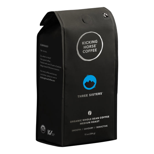 , Three Sisters Whole Bean Coffee, Medium Roast, 10 Ounce