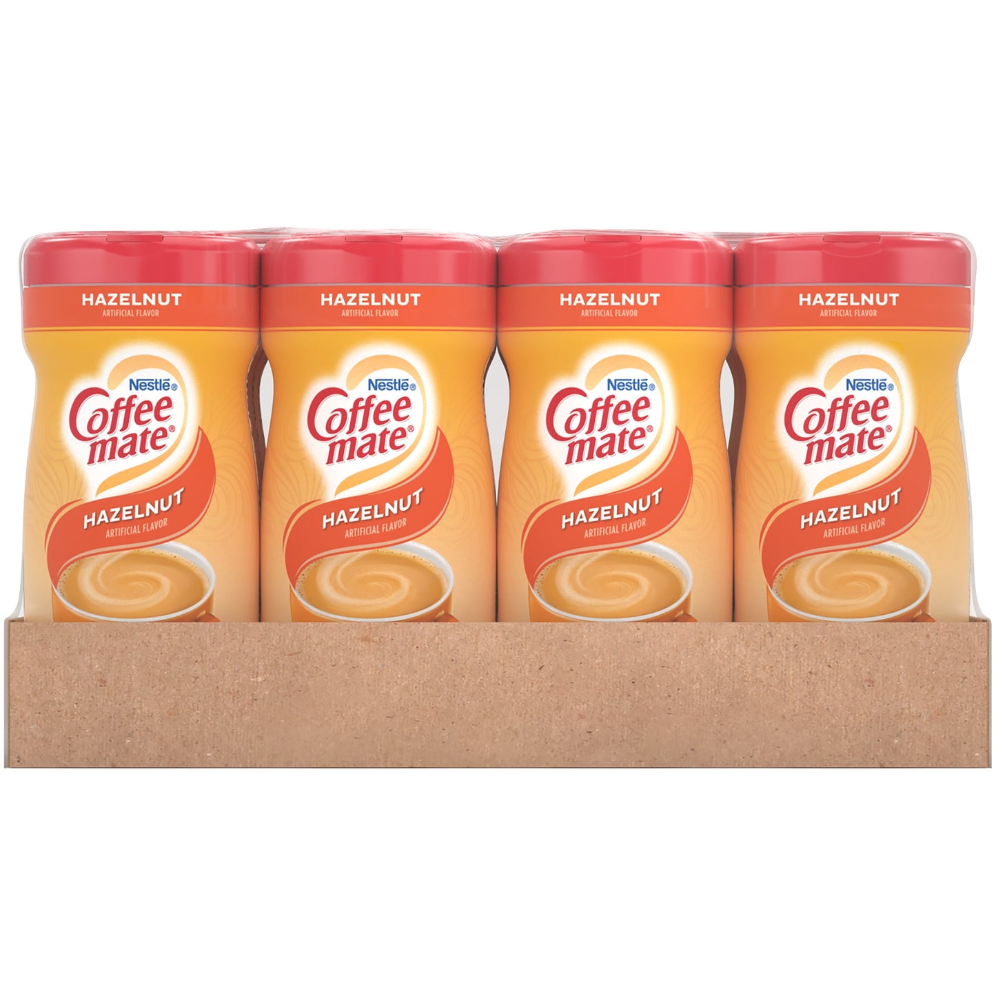 NESTLE Coffee Mate Coffee Creamer Hazelnut Powder Creamer 15 Oz. Canister