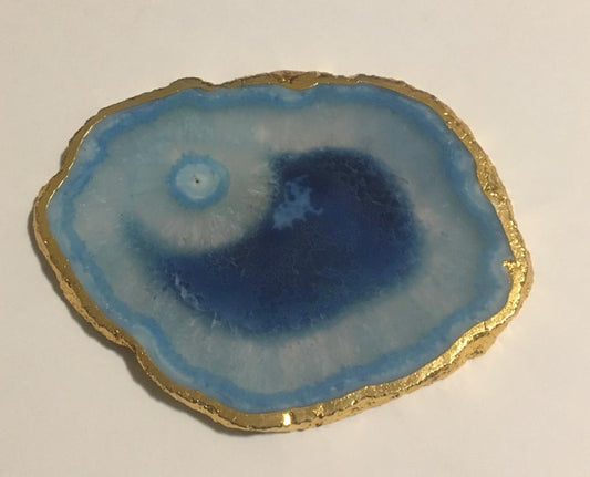 Agate Coasters, Agate Slice Table Decor, Agate Coaster