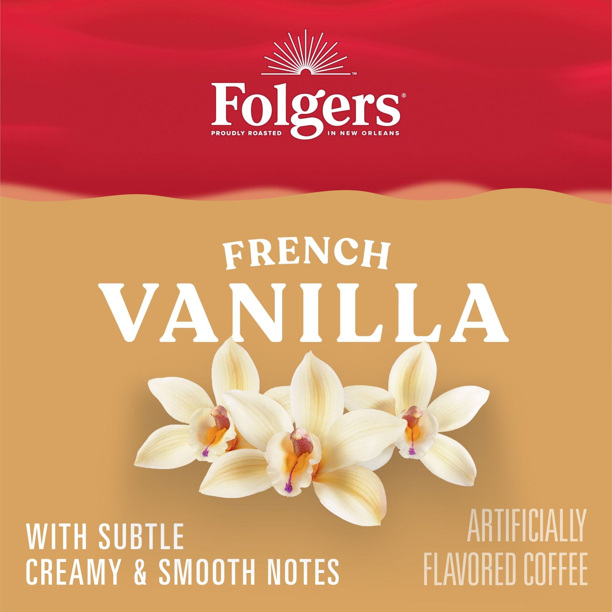 French Vanilla Artificially Flavored Coffee, Mild Roast, Keurig K-Cup Pods, 24 Count Box