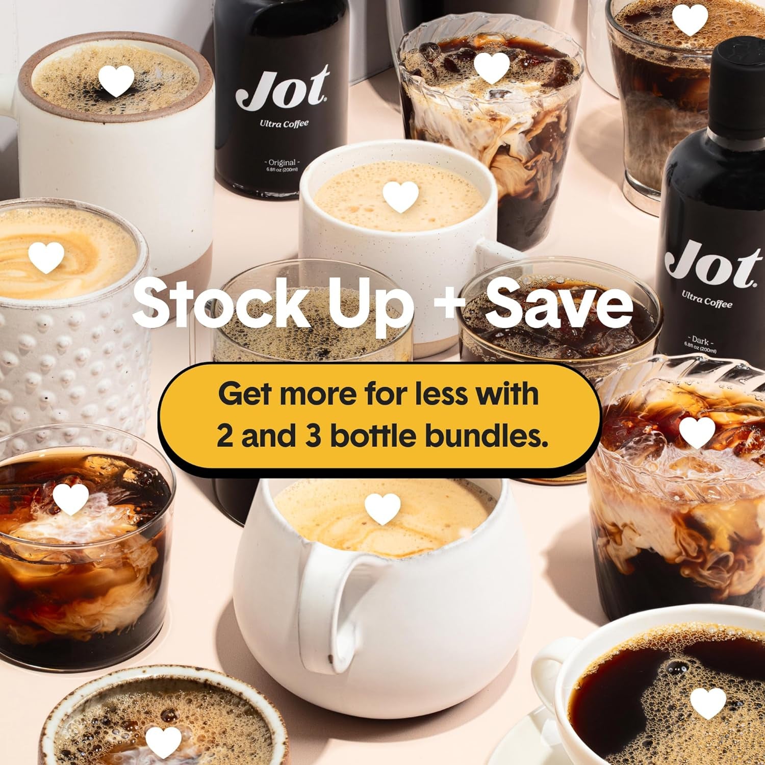 Coffee Concentrate (Original) High Caffeine Instant Cold Brew Coffee, Iced Coffee Instant Espresso, Hot + Cold Coffee Drinks - Make 14 Cups Instant Coffee Cold Brew Concentrate 150Mg Caffeine/Tbsp
