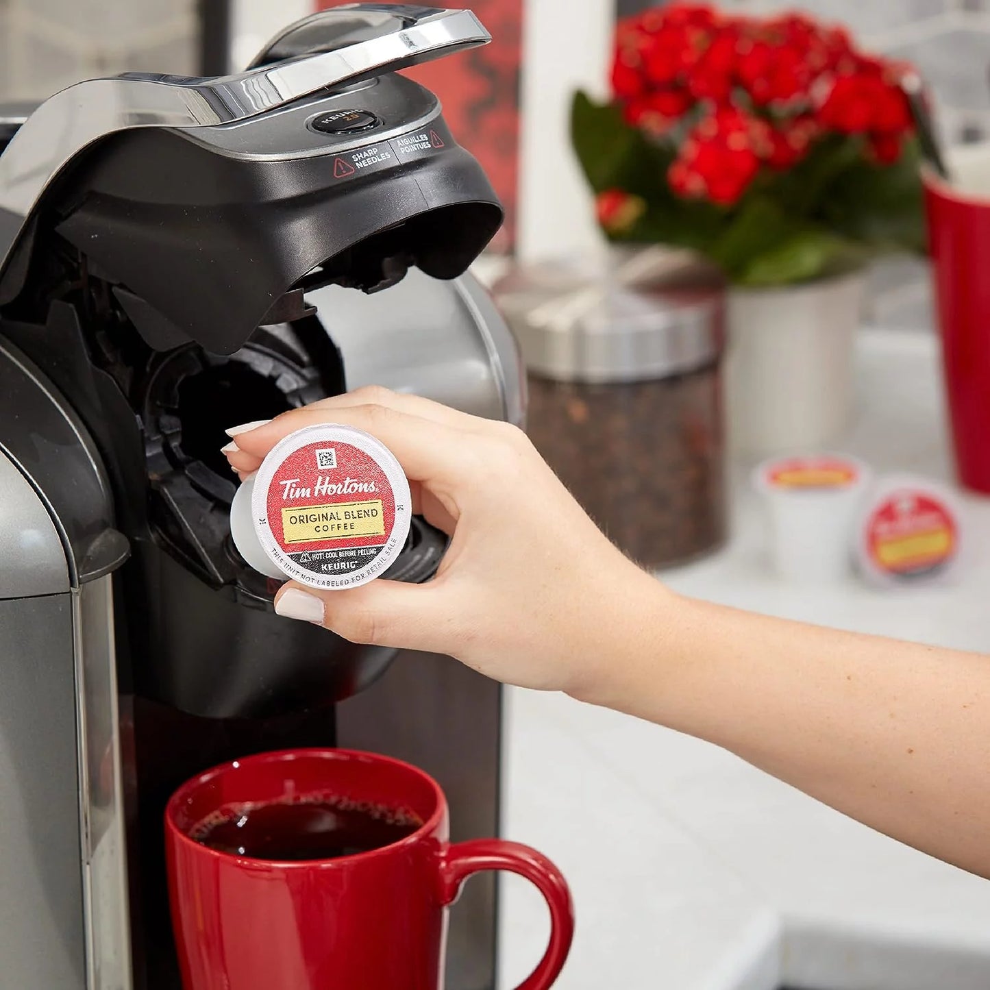 Original Blend K-Cup Coffee Pods, Medium Roast, Recyclable, 12Ct