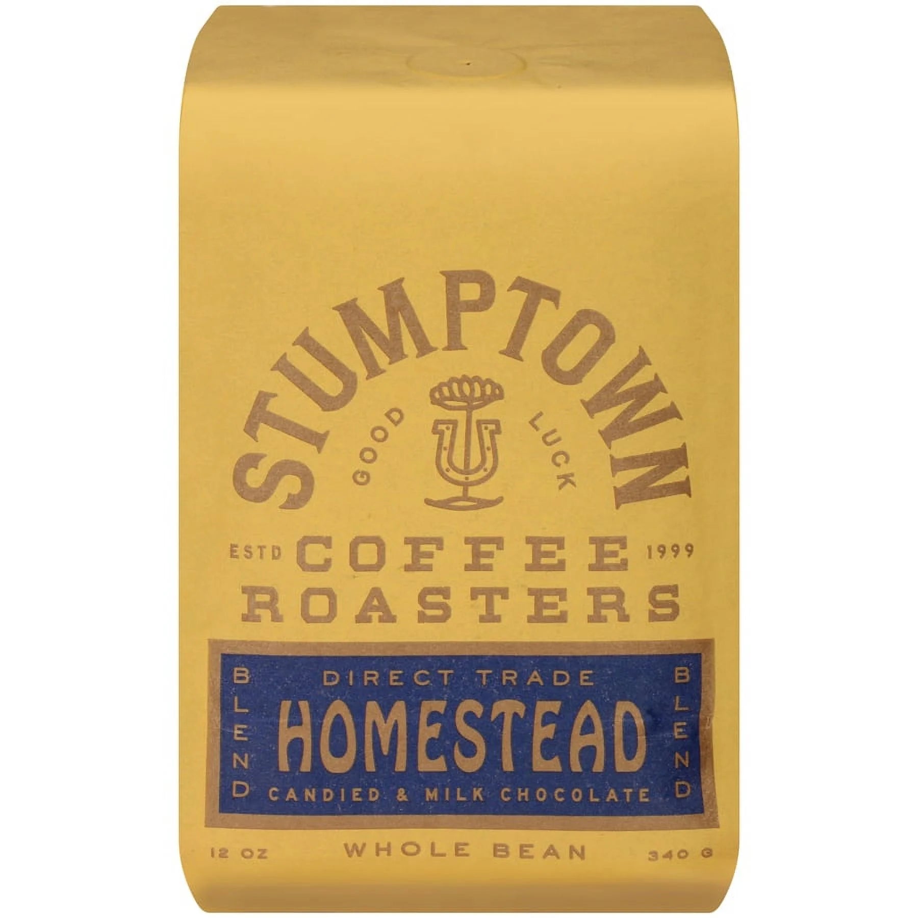Coffee Roasters Organic Homestead Blend Whole Bean Coffee, Premium Medium Roast Coffee Beans, 100% Arabica, 12 Oz