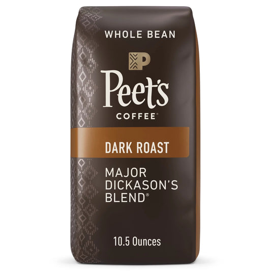 Major Dickason'S Blend Whole Bean Coffee, Premium Dark Roast Coffee Beans, 100% Arabica, 10.5 Oz